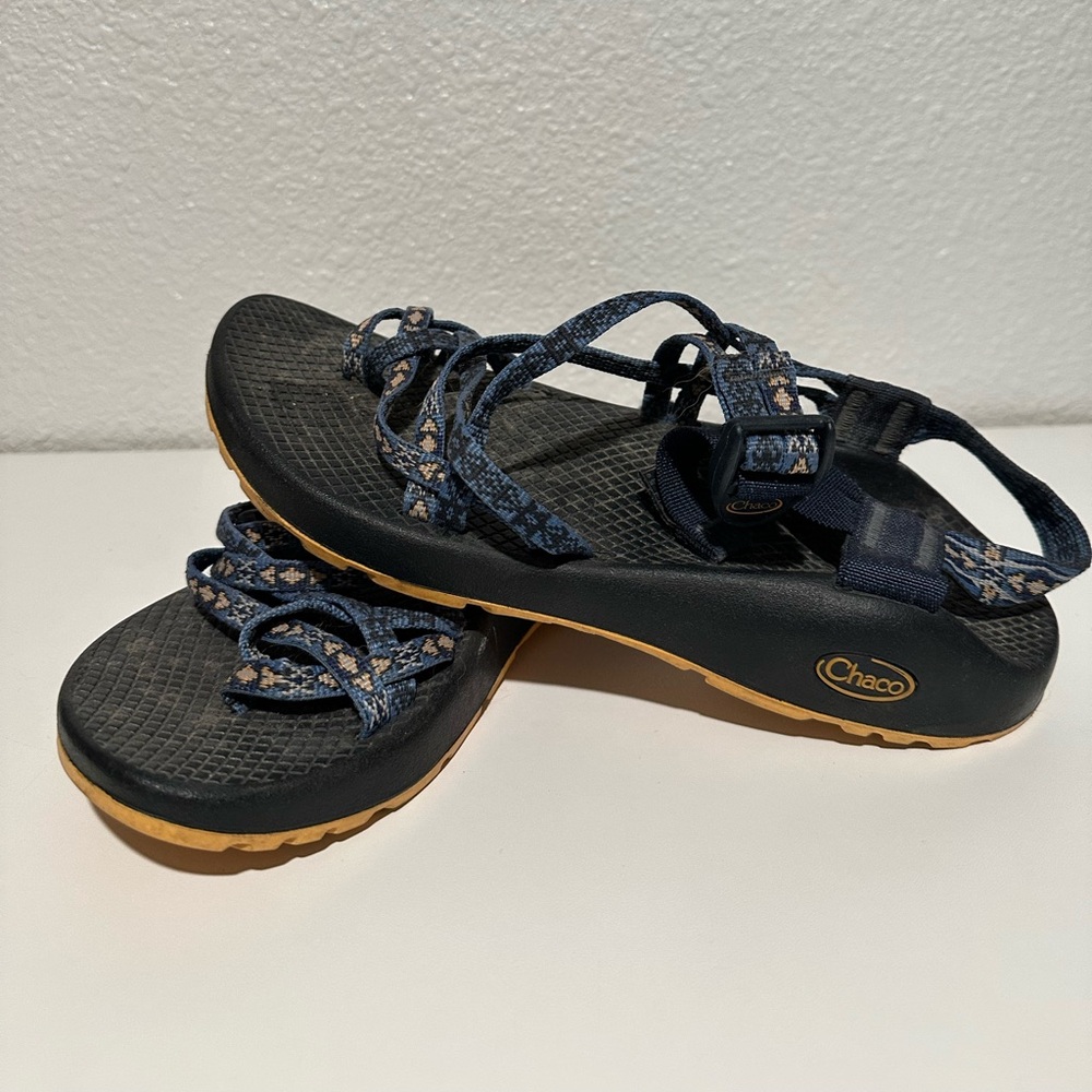 Chaco Navy and Black Sandals